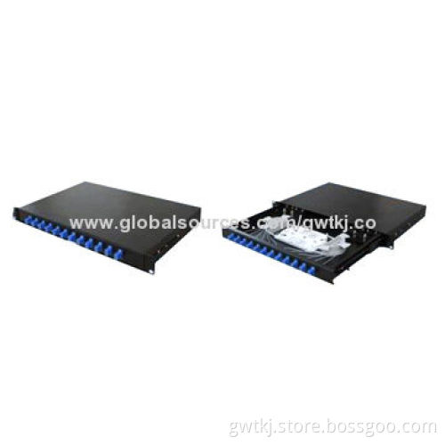 12, 24-port SC Serial Optical Fiber Drawer Type Terminal Box